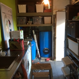 Kokken Renovaties_berging wordt bijkeuken 1